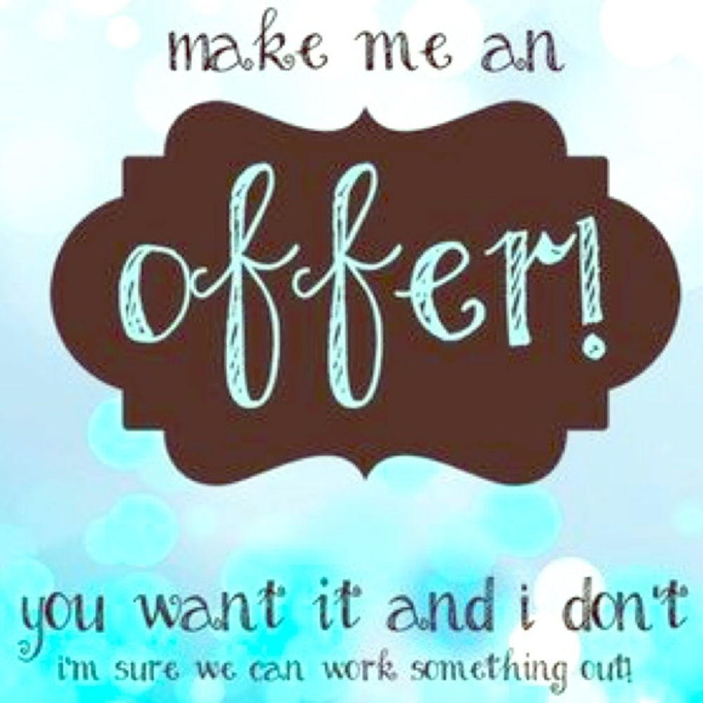 Offers accepted 💜🌞💁🏼 Spring cleaning!