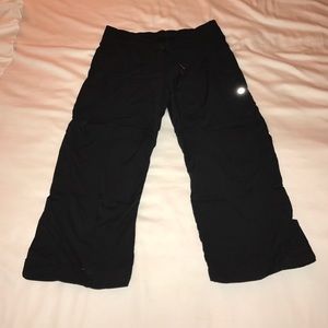 Lululemon dance studio pant lined capris