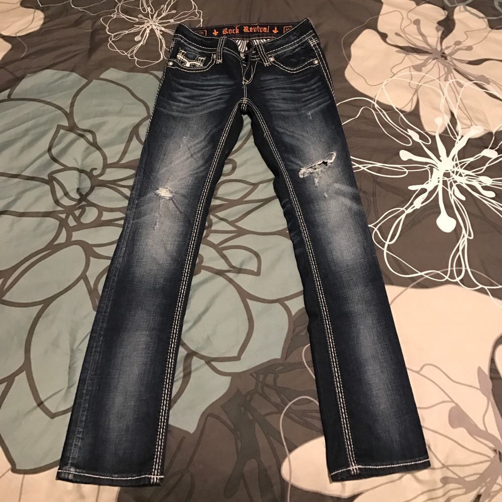 🚫SOLD🚫Madison straight rock revivals