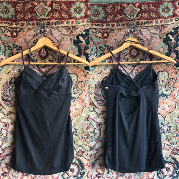 lululemon athletica Tops - Lululemon Open Back Ballet Side Cinch Tank