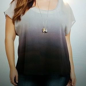 Torrid Ombre Dolman Top NWOT size 1X