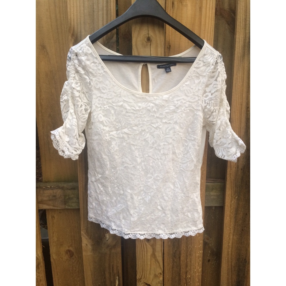 American Eagle 🦅 Lacey Shirt🌹