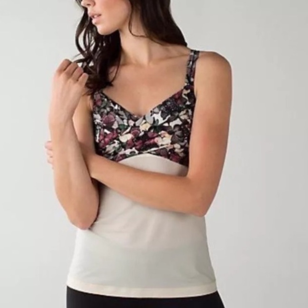 Lululemon Butterfly Wrap It Up Workout Top