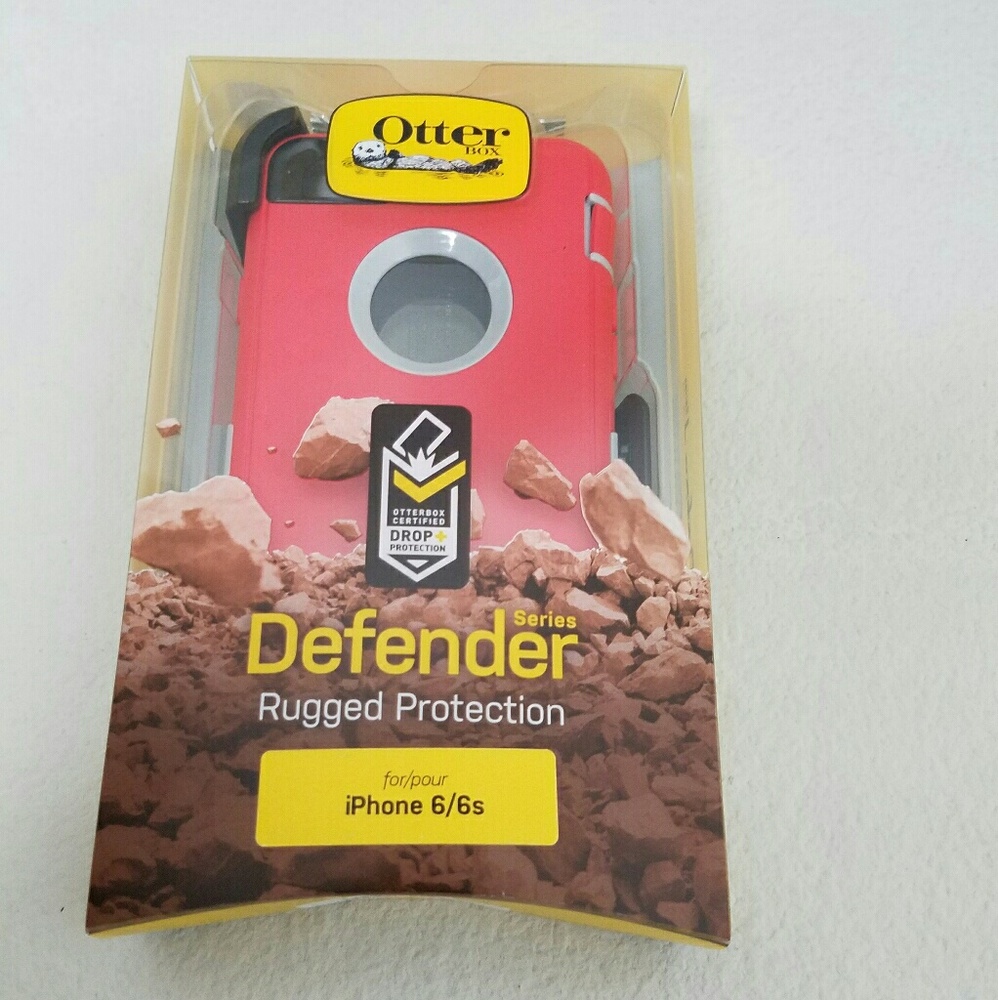 Otterbox Defender iPhone 6S iPhone 6 - Scarlet Red
