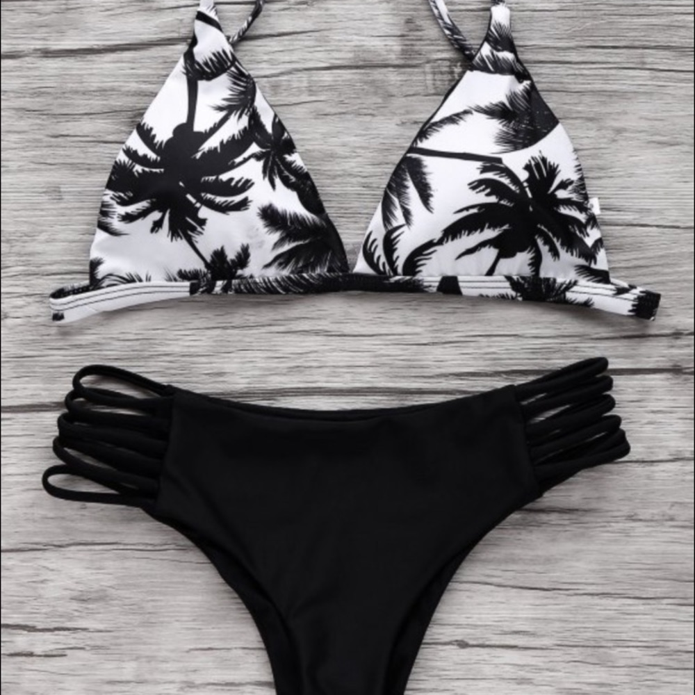 Brand new Palm tree bikini