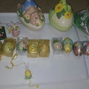 Vintage Easter lot of decorations- most from Europ