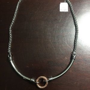 Lis Sophia Brand New Silver Copper Necklace