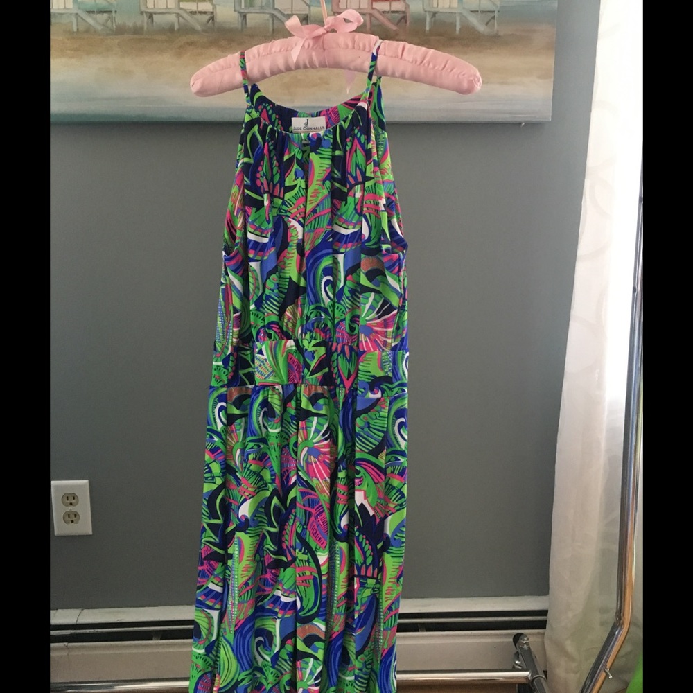 Jude Connally keyhole maxi/midi dress like new