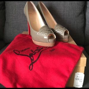 Christian Louboutin Peniche 140 patent leather