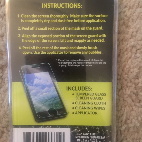 Glass screen protector - Picture 2 of 2