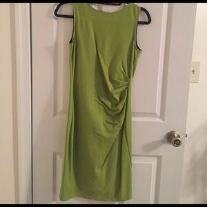 NWOT Kenneth Cole Lime Green Sheath Dress Size 2