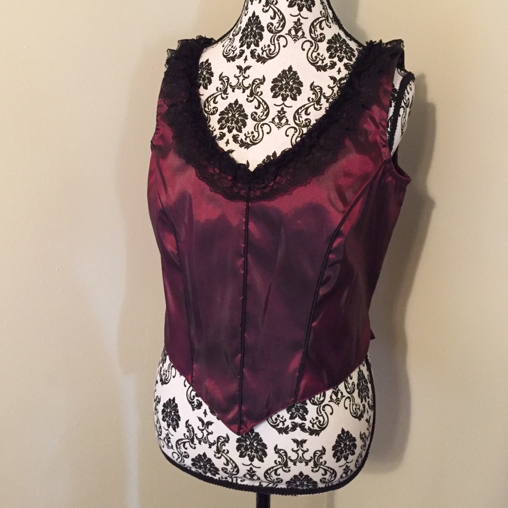 Reproduction Wild West Vintage Saloon Girl Top