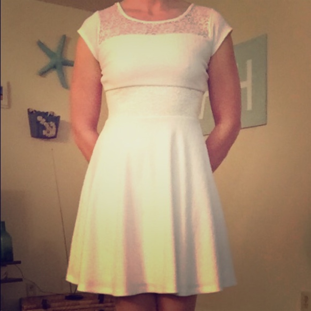White Maurices dress