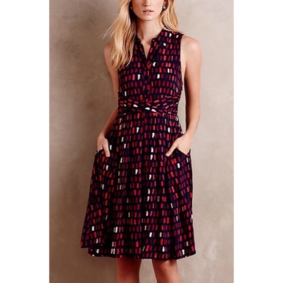 Anthropologie Dresses & Skirts - Anthropologie 11.1 TYLHO Brynn Navy Shirtdress