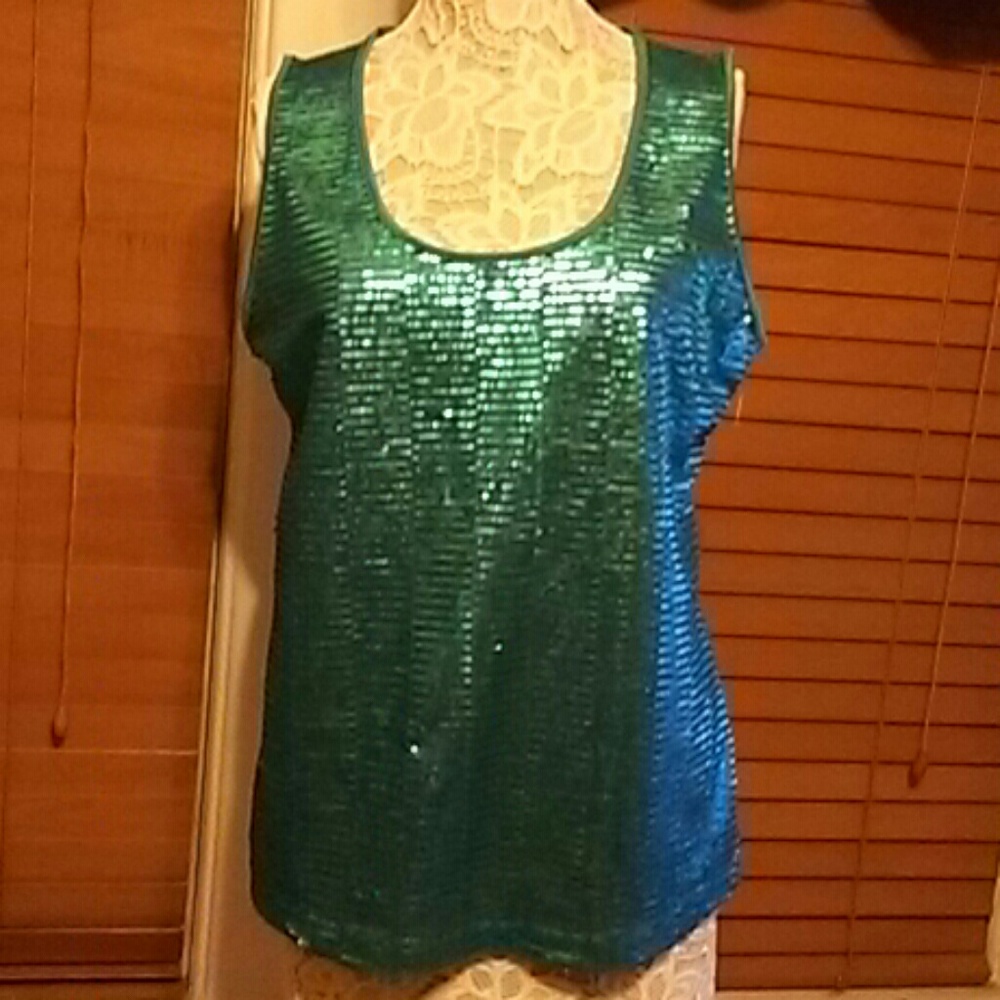 Turquoise tank