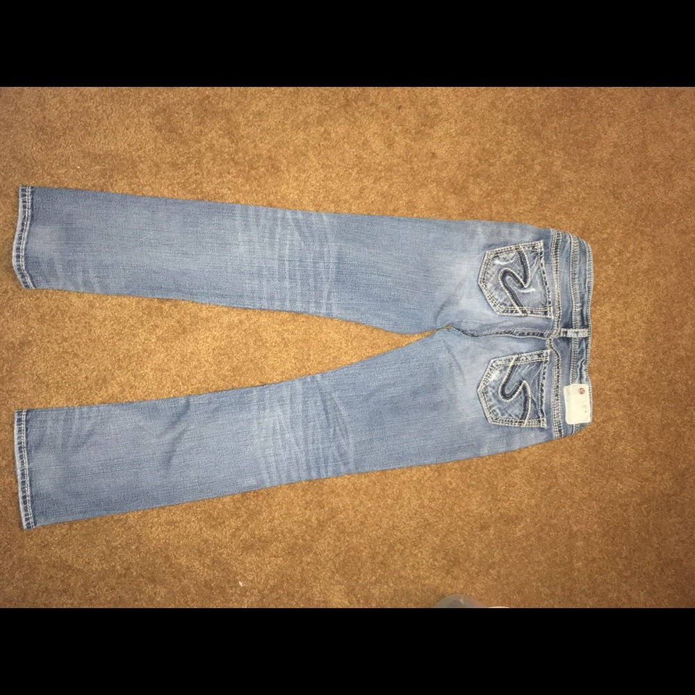 Silver jeans suki