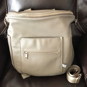 Fawn Design Grey diaper bag