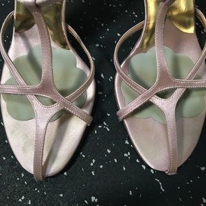 Auth Dolce & Gabbana silk sandals size 6.5