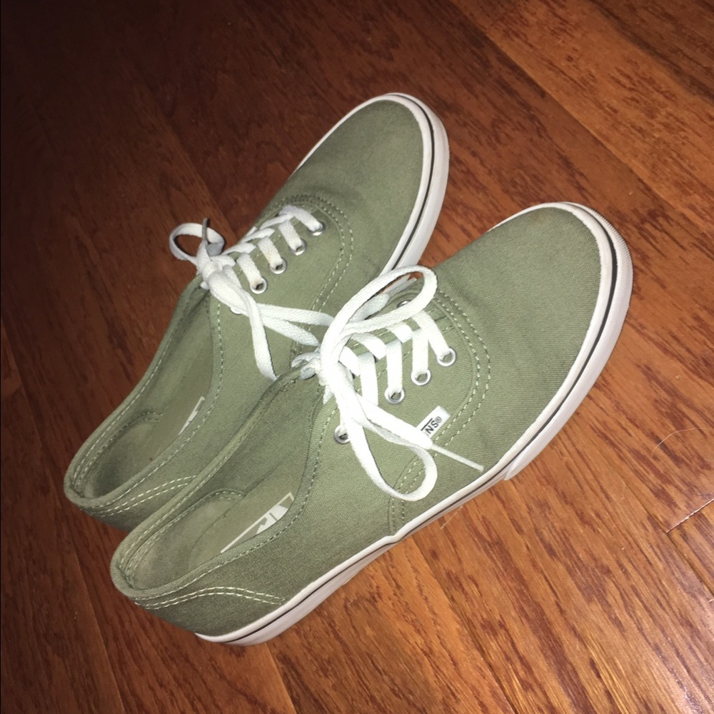 Army green vans