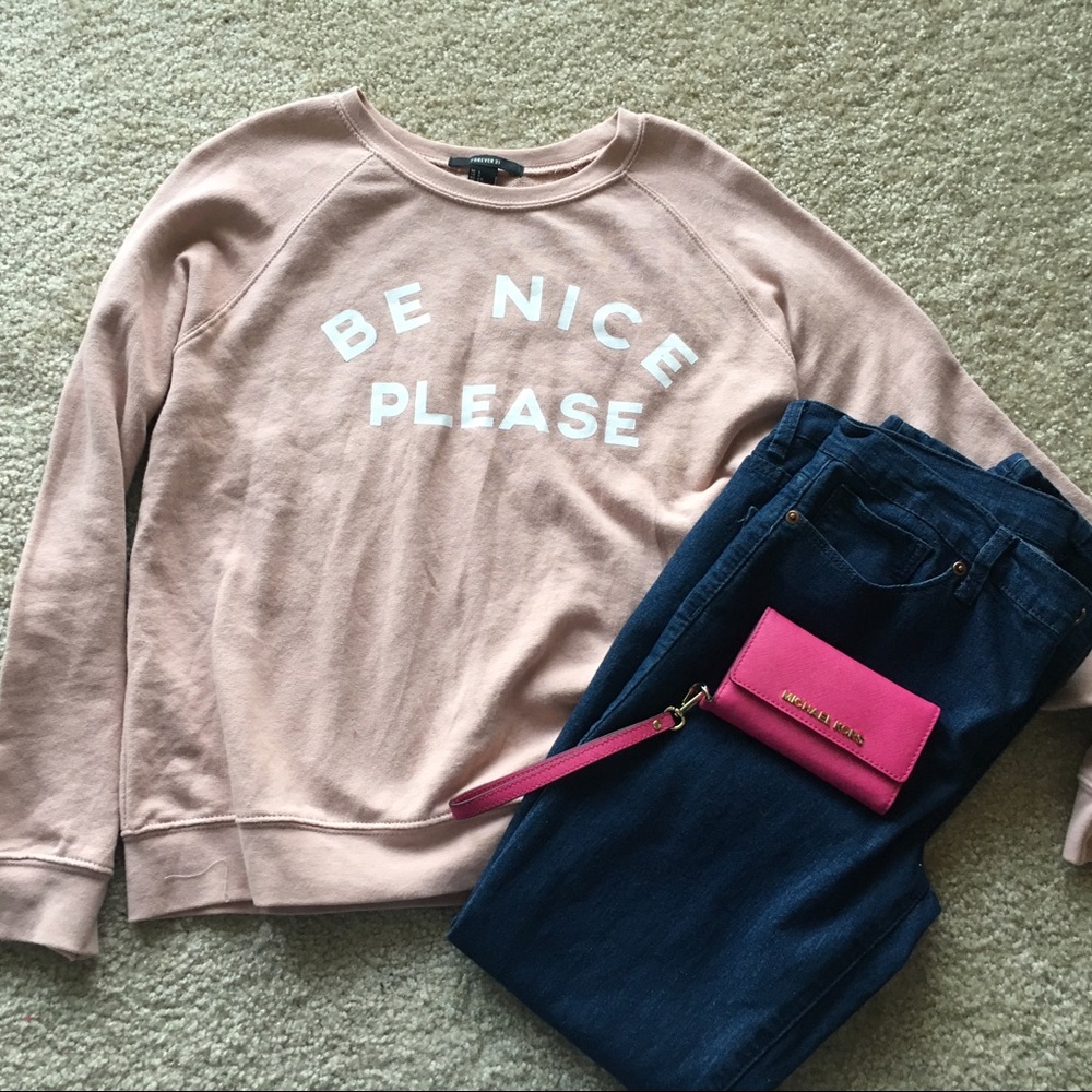 Be Nice Please Sweater