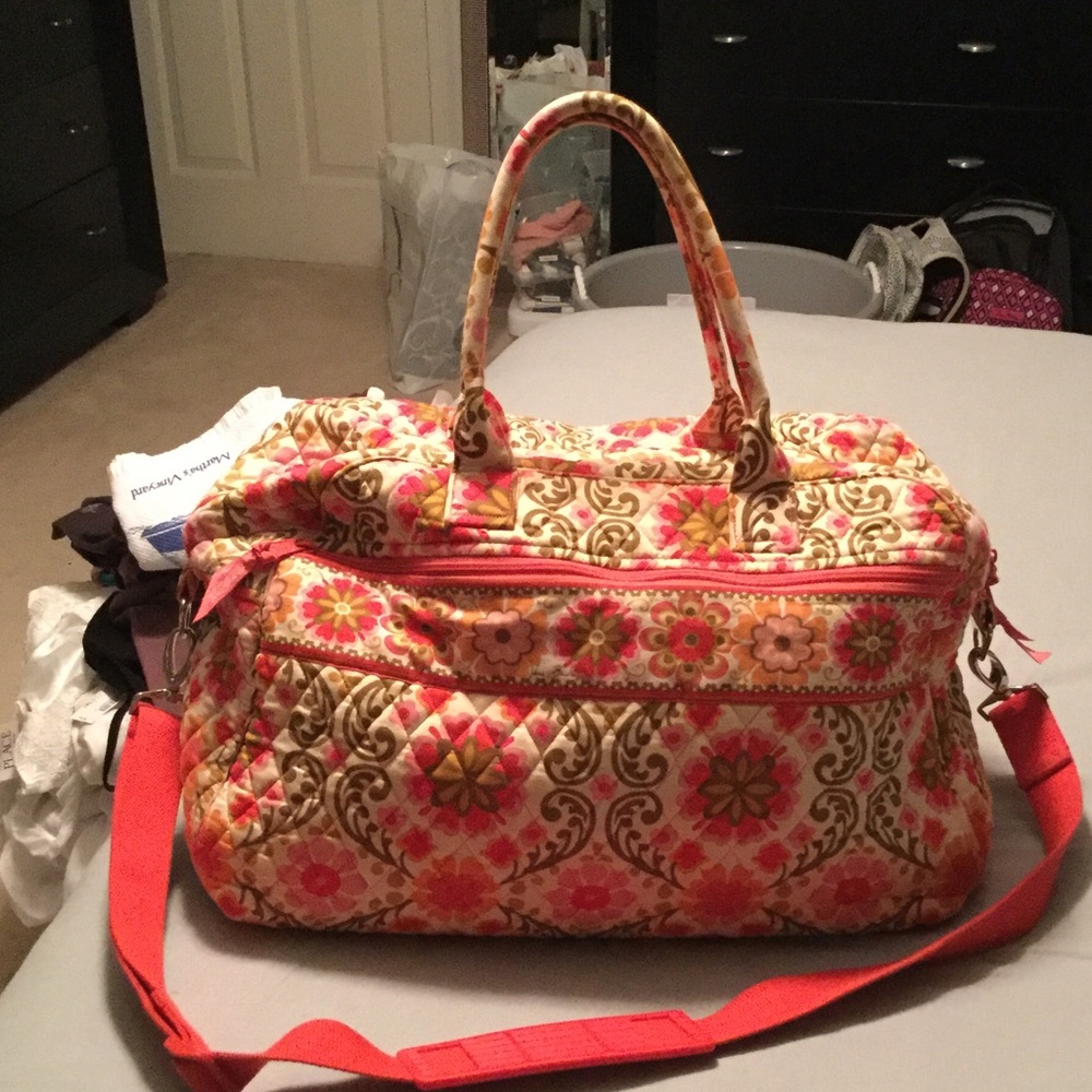 Vera Bradley Folkloric Weekender + Travel Case