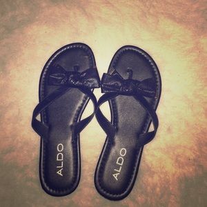 Aldo bow sandals