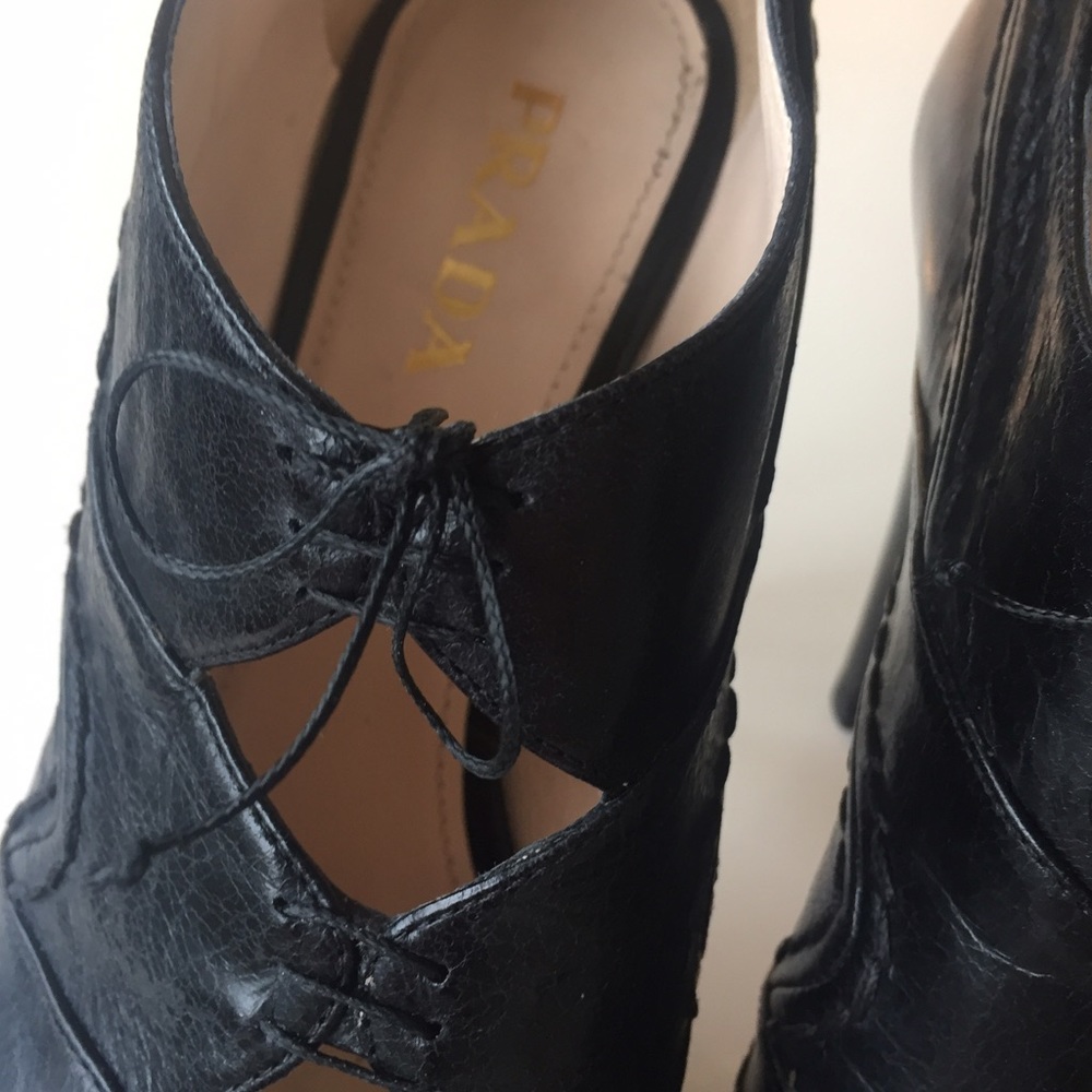 SOLD Prada Platform Heels - Picture 3 of 5