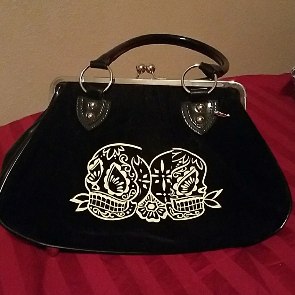 Sugar Skull Luc de Ville purse