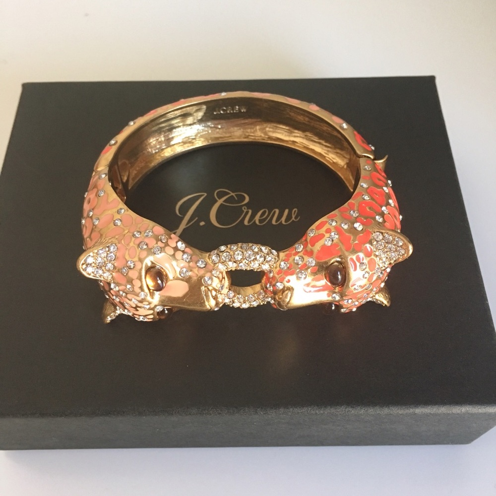 Jcrew gorgeous leopard bracelet