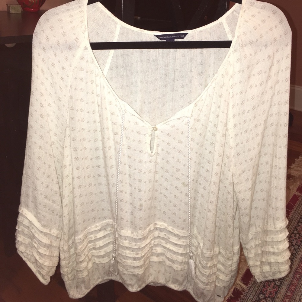 AE bohemian top