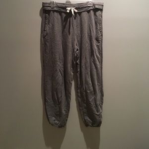 grey sweatpants
