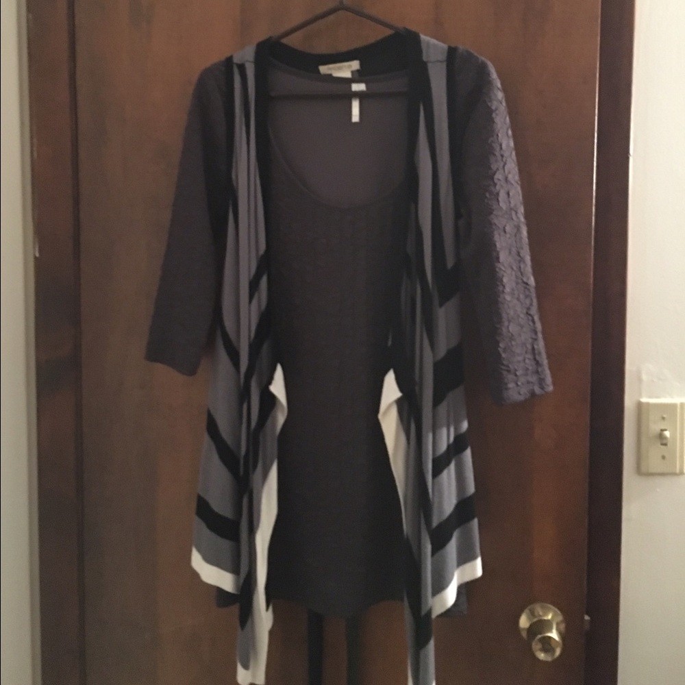 Long vest with tunic