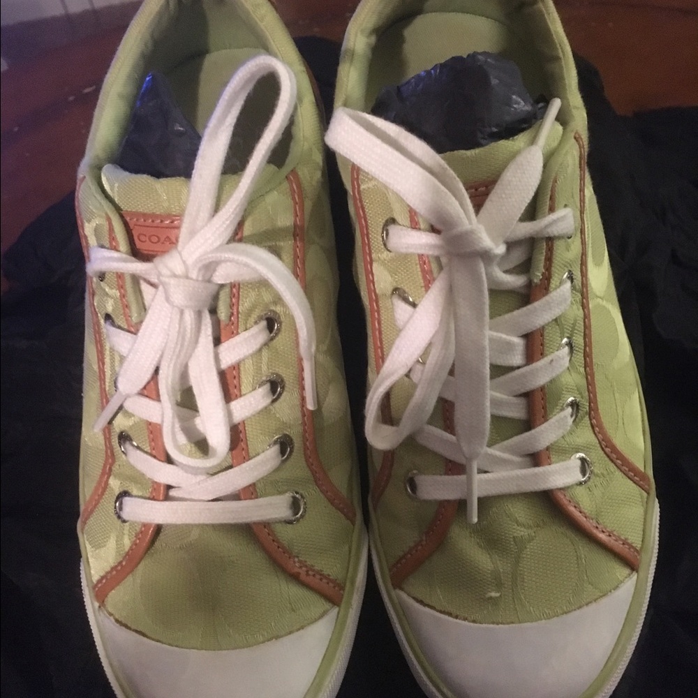 Coach tennis shoes