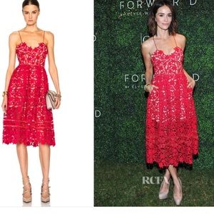 NWT S portrait style lace dress sold