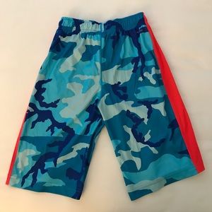 Nike blue camo shorts