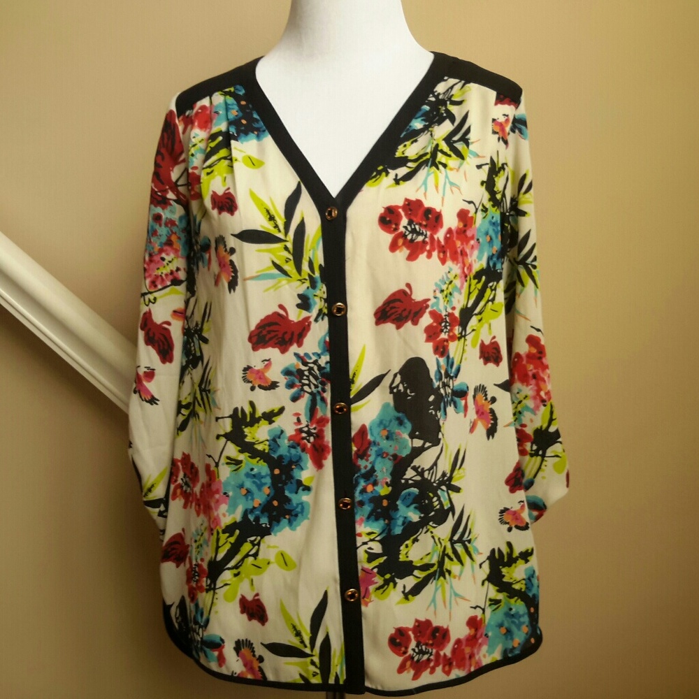 Daniel Rainn (Nordstroms) Colorful Blouse