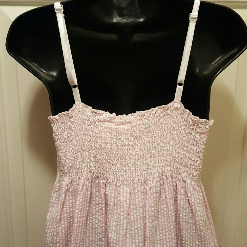 Seersucker Slip Dress