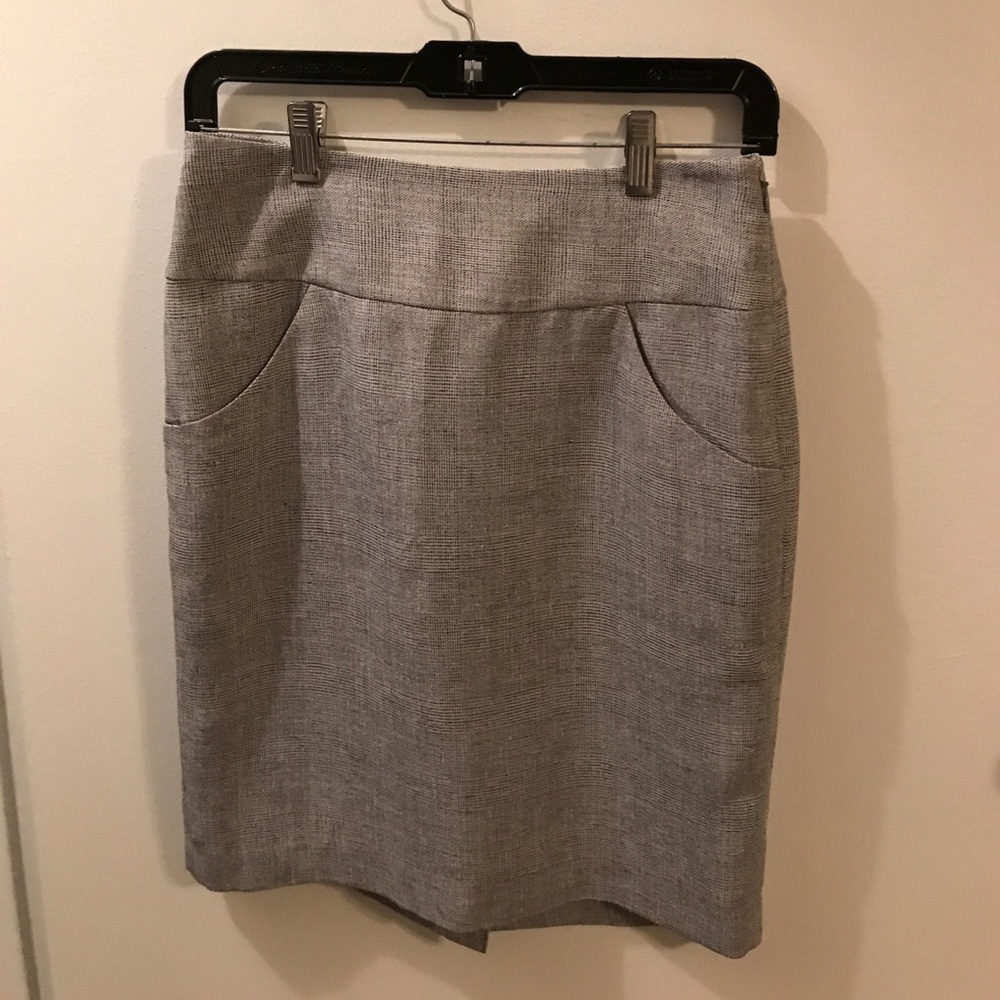 The Limited Grey Pencil Skirt