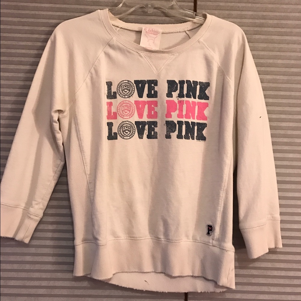 Pink Victoria secret sweater