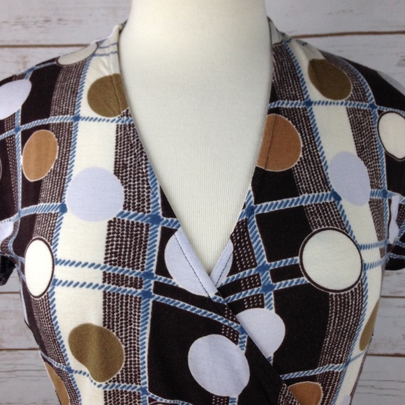 Etcetera Multi print Polka Dot Short Sleeve Shirt - Picture 4 of 4