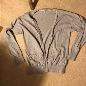 Grey cardigan