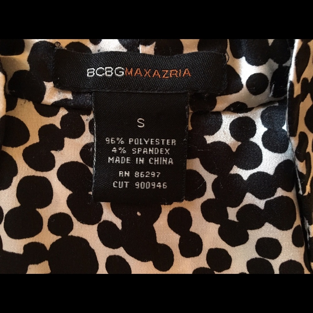 BCBG short sleeve blouse