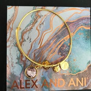 Alex & Ani June birthstone bracelet