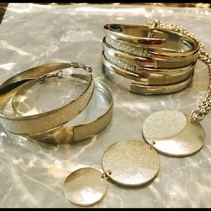 3 piece Stardust Necklace Jewelry Set