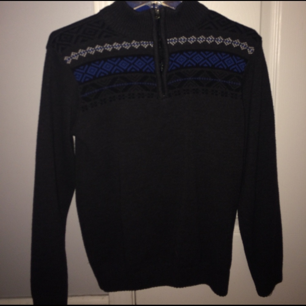 Winter Quarter zip sweater