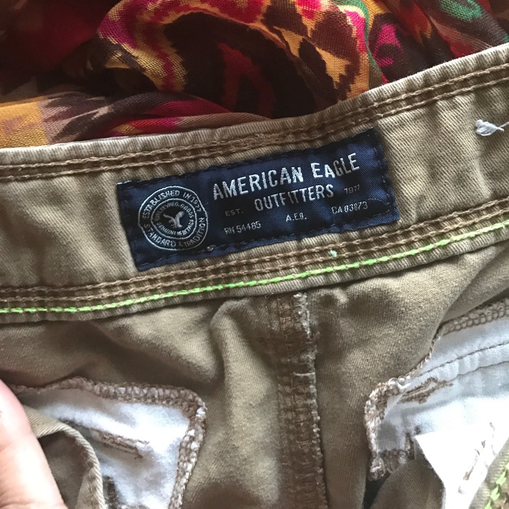 American Eagle khaki shorts