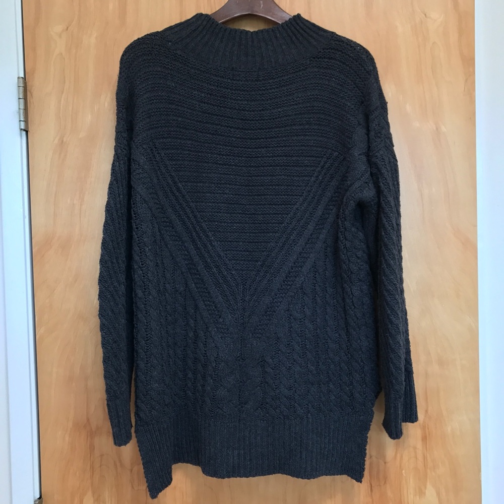 Bebe charcoal grey sweater, M