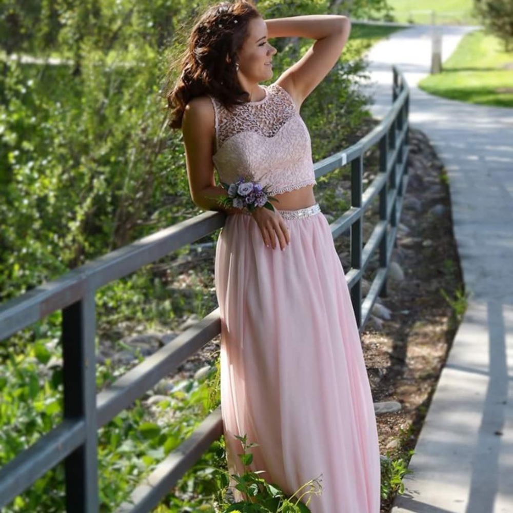 Two Piece Prom Dress