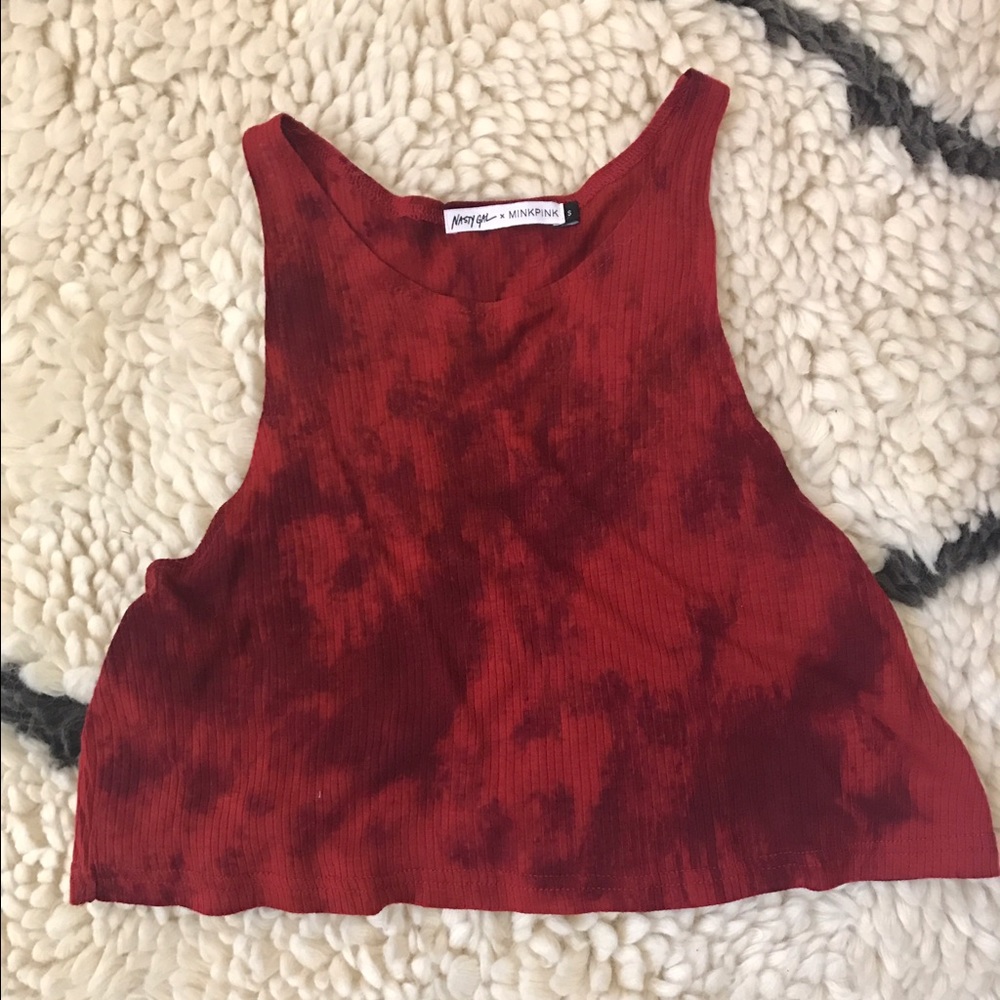 Red festival tank