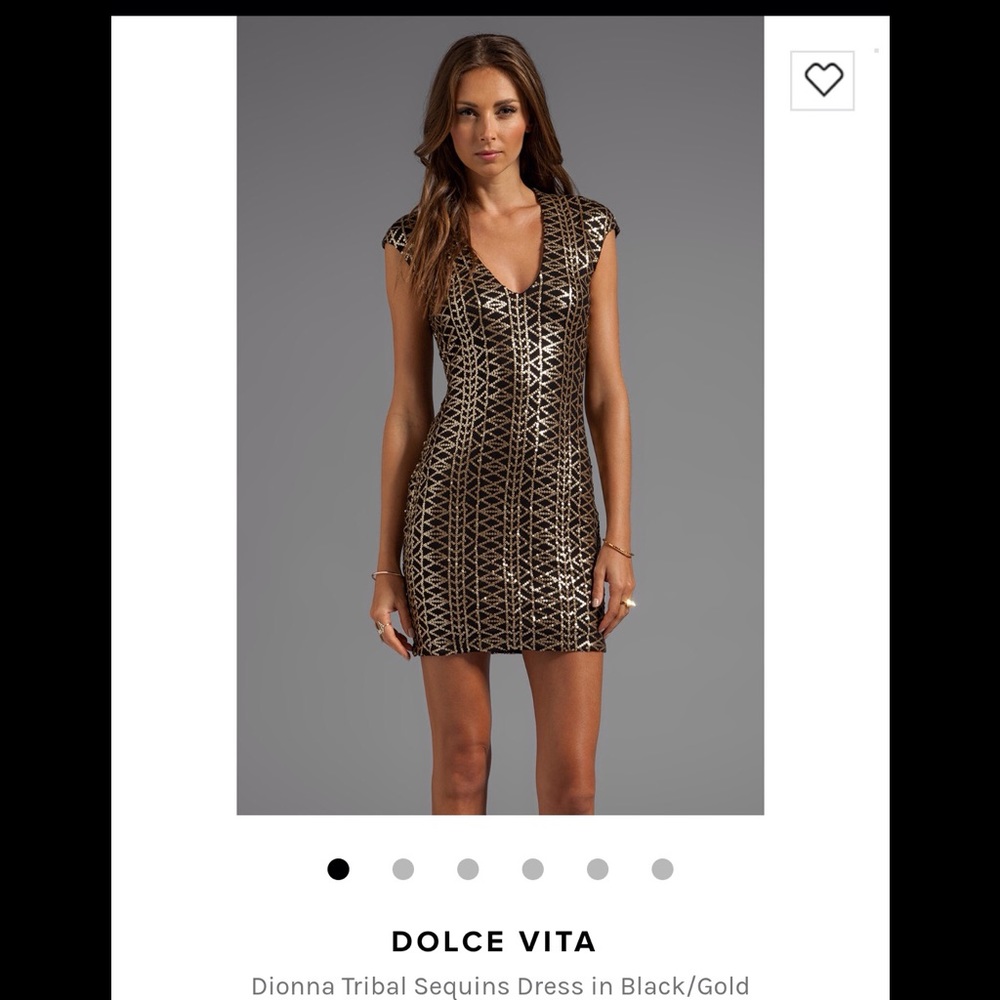 Beautiful tribal sequin dress